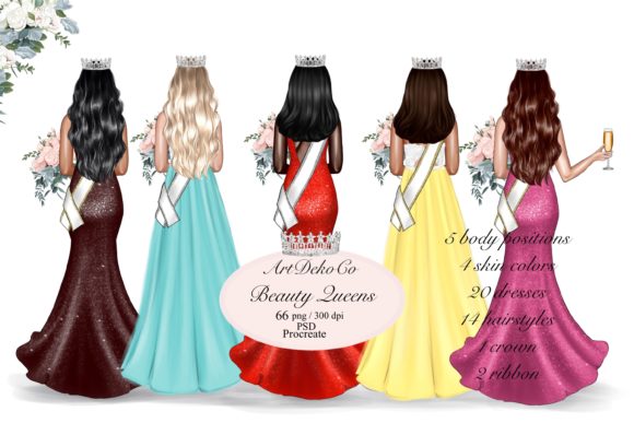 Download Clipart "Beauty Queens" - Premium Resources